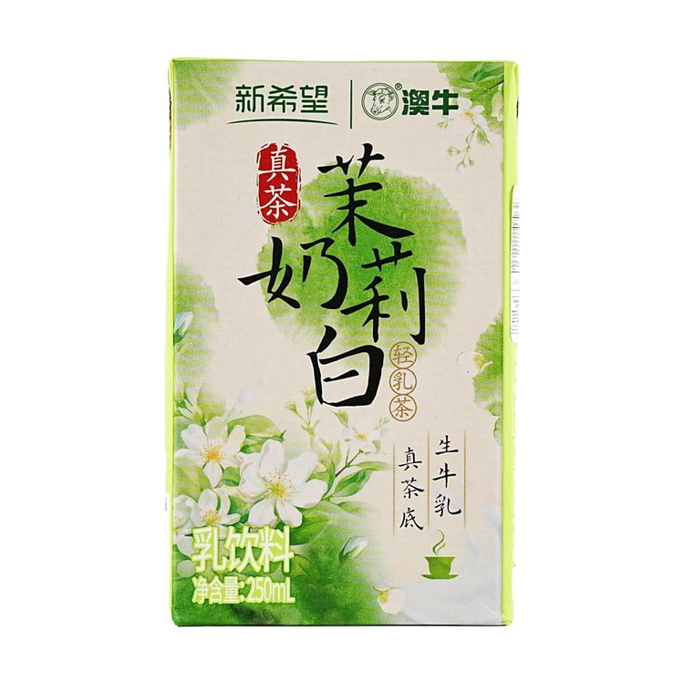 New Hope Jasmine Milk Tea 8.45 fl oz*3+Gardenia Green Tea Milk Tea