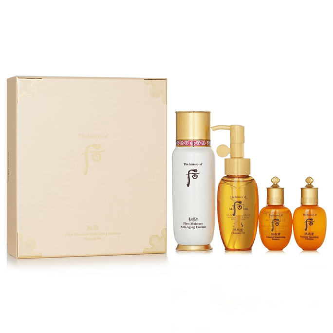 WHOO (THE HISTORY OF WHOO) Bichup First Care Moisture Anti-Aging Essence Special Set 4pcs