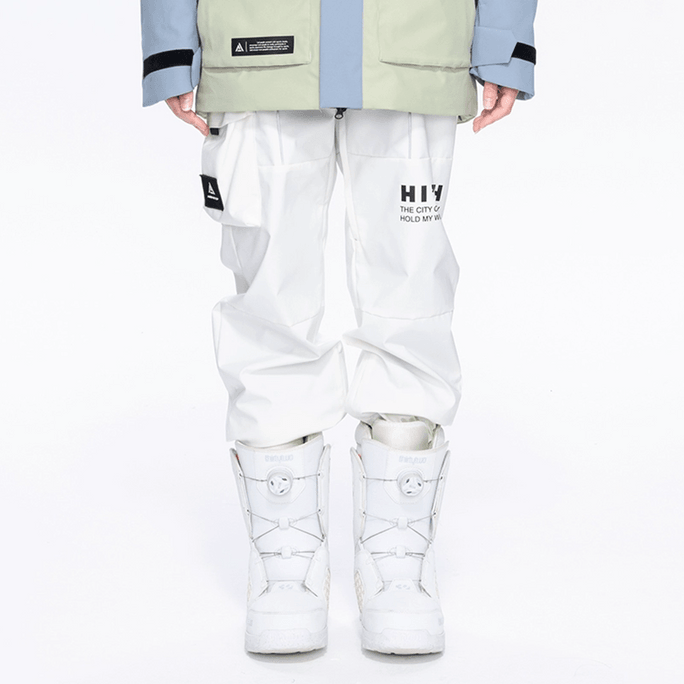 HIGH EXPERIENCE Ski Pants Size M Porcelain White