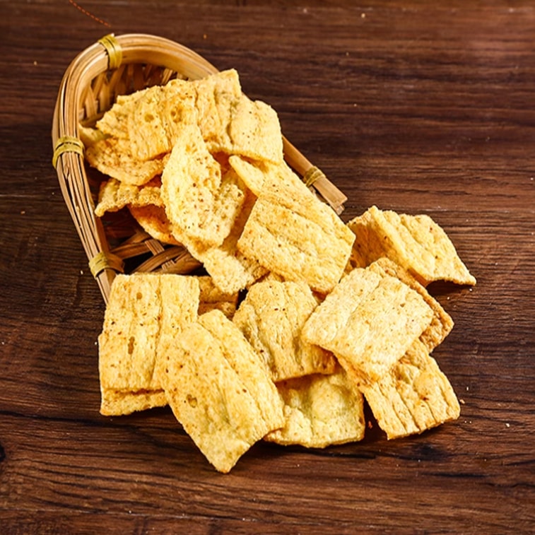 【网红爆款推荐】比比赞 花椒锅巴 零食小吃提神小食 128g【椒香味】 4