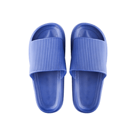 YANKOSAKU 家居拖鞋 4.0厚底踩屎感  藏青色 44-45 号 透气不闷热