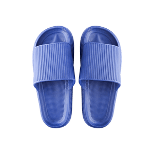 YANKOSAKU 家居拖鞋 4.0厚底踩屎感  藏青色 44-45 号 透气不闷热