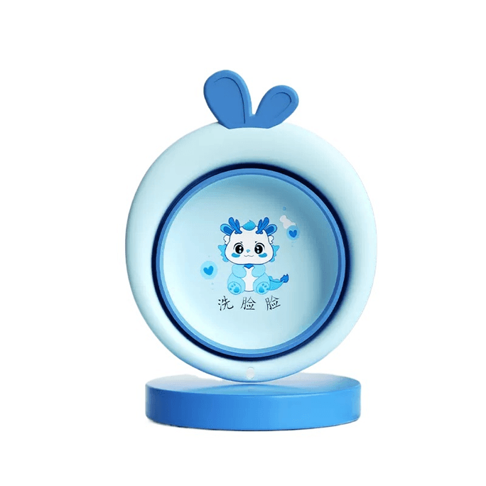 October Crystal Foldable Hanging Basin Cartoon Dragon Blue * 1 Pack