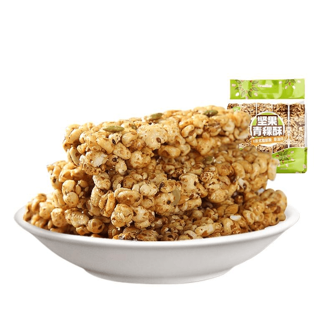 Huiji Nut Highland Barley Crispy Rice Flower Crispy Candy Sichuan Specialty Traditional Coarse Grain Pastry 100g * 1 Bag
