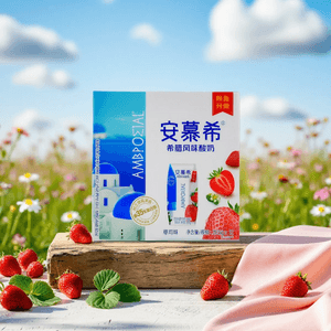 伊利 安慕希 希腊风味酸奶 草莓味 205g*12瓶 【12瓶整箱装】