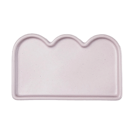 Better Finger Ceramic Cloud Dinner Plate Purple, 10.63 × 6.50 × 0.83 inches