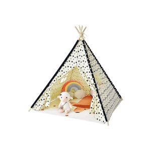 Tent for Kids Foldable Play Tent with Plush Mats Playhouse for Kids