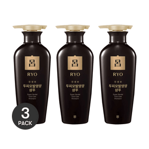 인삼 추출물 함유 노푸(No-Poo) 샴푸, 일반 및 건성 모발용, 13.5 fl oz *3【3개 팩】