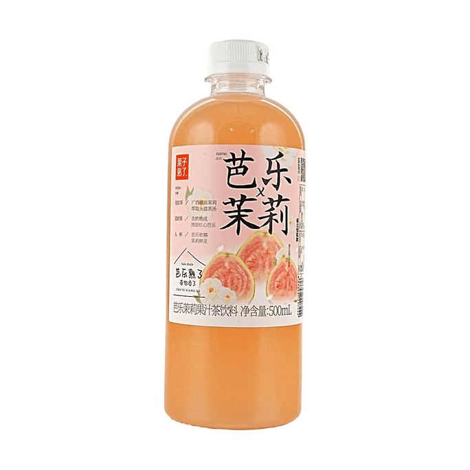 Boisson Thé aux Fruits Goyave & Jasmin GZSL, 16,9 fl oz【Thé aux Fruits Rafraîchissant】
