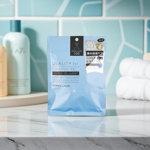 Derma Laser Super Ceramide 100 Face Mask, Intensive Hydration,  7 Sheets  @COSME