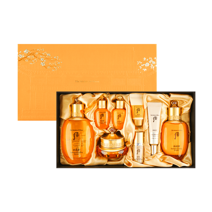 Gongjinhyang Special Set Toner Lotion and Gifts 8pcs 