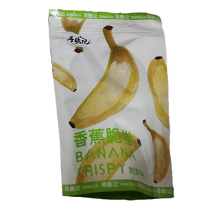 Banana Crunchy Roll Banana Crisp slices 110g plain