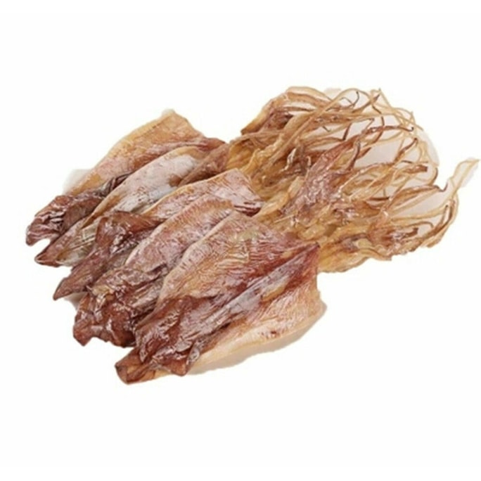 XLSEAFOOD Agentina Dry whole Squid  3 pcs pack