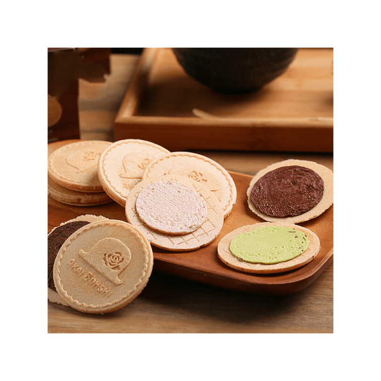 쿠키아 휘핑 초콜릿 샌드위치 쿠키 - 4가지 맛, 12개, 3.3온스 7