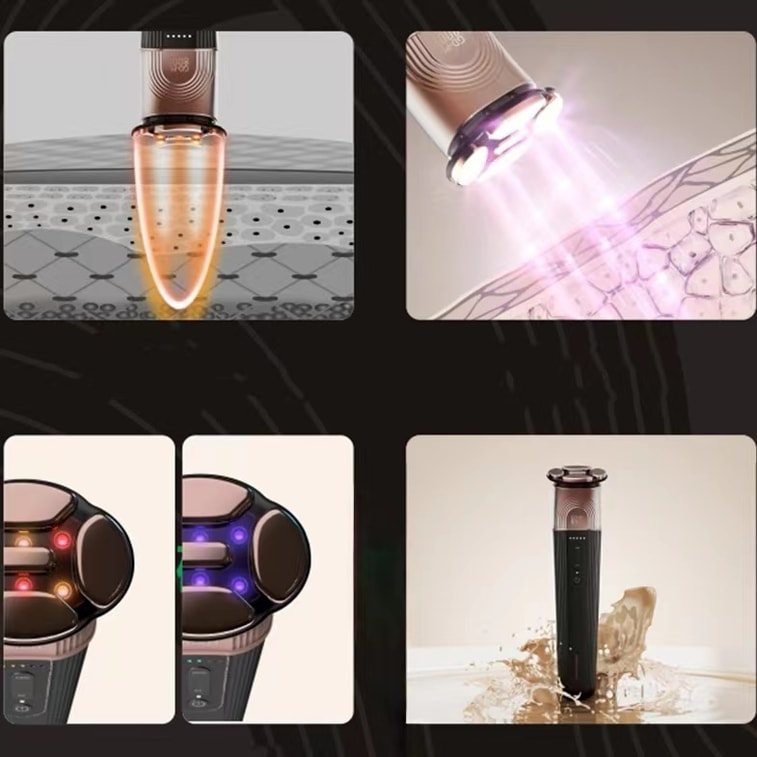 클리어런스 세일 [망고TV 화화 베이비파티 추천] 홍콩 하이엔드 뷰티 브랜드 [18K 로즈골드 헤드] GEE•D 스마트 페이셜 뷰티 디바이스 (블랙) (1개) 10