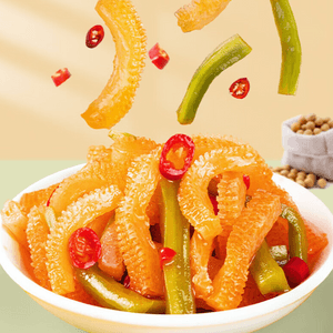 冠口福 贡菜魔芋 香辣味  20包入 320g【双倍脆爽】【低卡解馋小零食】