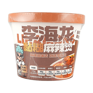 李海龍 麻辣燙 黏糊口味 沖泡桶裝 178g【東北老式黏糊湯底】