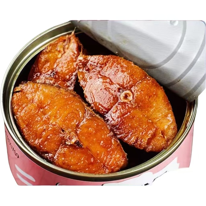 Braised mackerel ready to eat canned fresh with rice wine and dishes 100g * 1cans