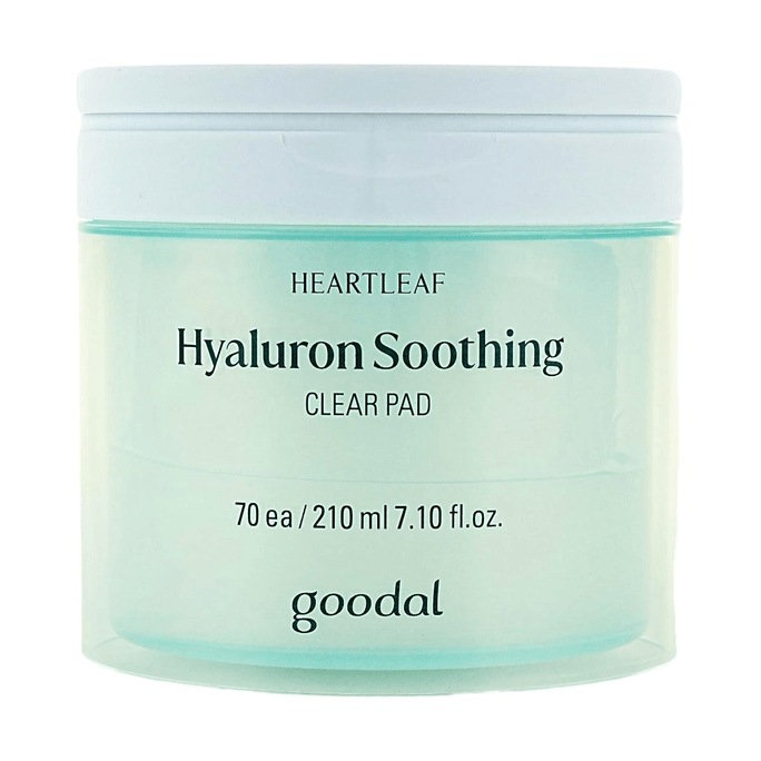 韩国ABIB阿彼芙 鱼腥草玻尿酸舒缓净透棉片 70片 | 舒缓肌肤 温和去除角质 强化肌肤屏障