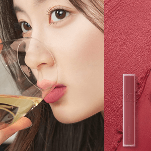 韓國ROM&ND柔魅得 迷霧軟糖唇釉 方管絲絨霧面啞光唇泥 5g #02 Rosiental 玫瑰豆沙 低調氛圍玫瑰色