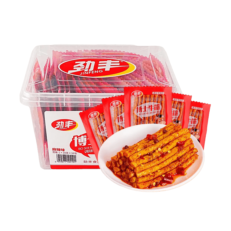 ラティアオ スパイシーグルテン スナック 麻辣味 30個入り 31.75 oz【バリューパック】 4