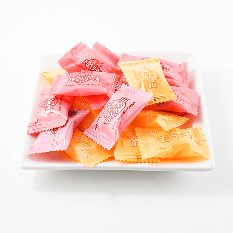 日本春日井 水果QQ軟糖 草莓+芒果+荔枝綜合味 102g 8