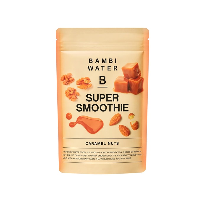 Bambi Water Super Smoothie CARAMEL NUTS 200g