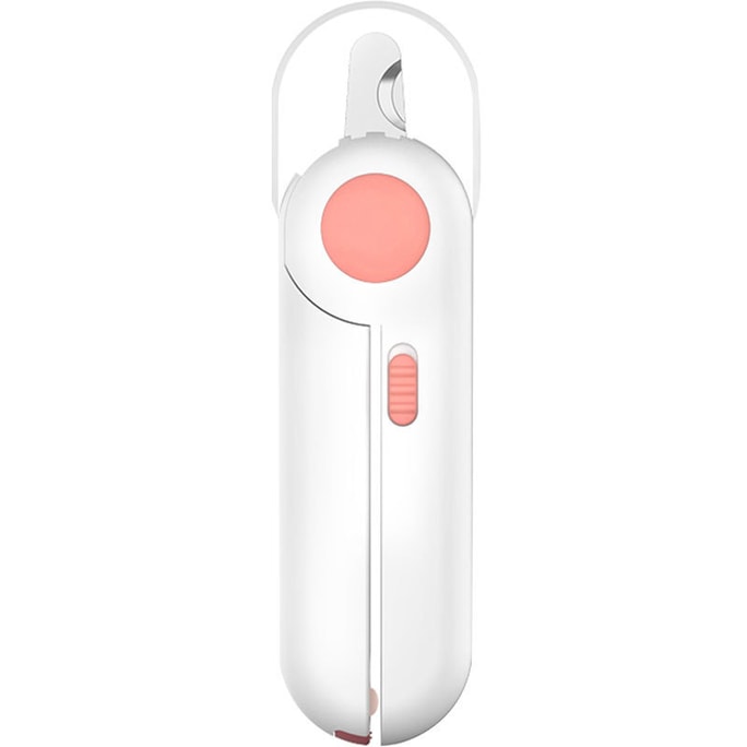 Pet Nail Clipper Pink Send File Battery Pet Supplies