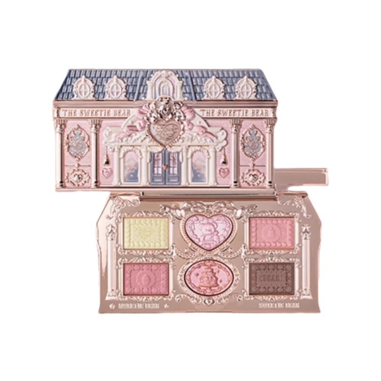 Flower Knows Sweetie Bear Collection 6 Color Eyeshadow Palette
