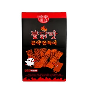 【韓国直送】スンスハンジップ スパイシーチキン風味こんにゃく麺 スナックコンボ (25g x 20袋 + スパイシー調味料パウダー 8g)