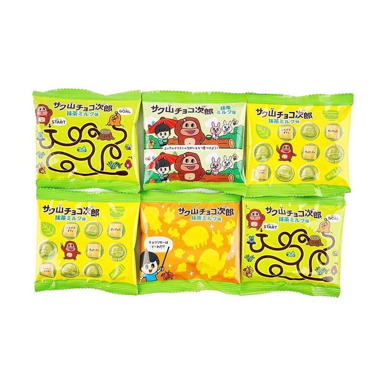 日本SHOIE DELICY正榮 SAKUYAMA小次郎 夾心巧克力餅乾 抹茶牛奶味 96g【天熱易融化 謹慎下單】 10