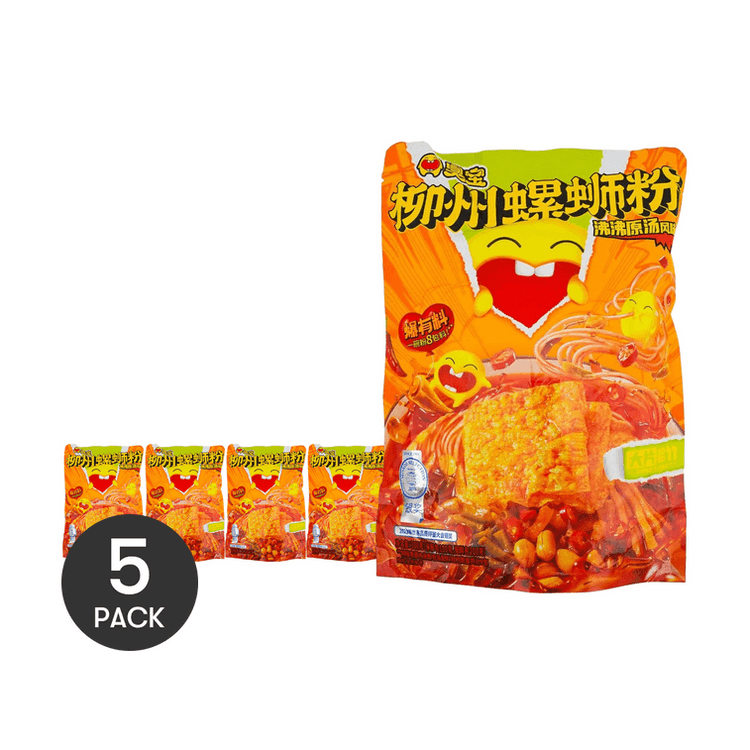 中國直郵]臭寶招牌原味柳州螺螄粉(300g*55 包裝)【大片腐竹