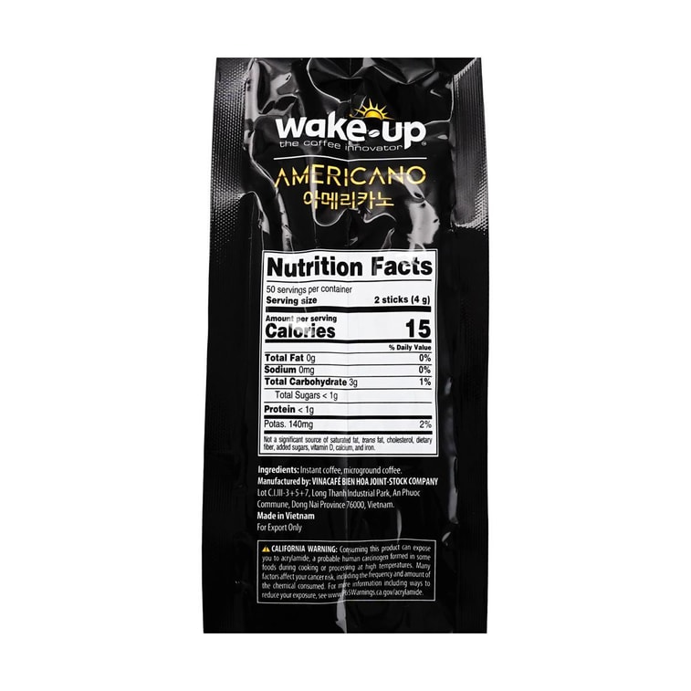 Americano Instant Coffee, 7.05 oz【Bold & Energizing】【Office Essential】【Instant Brew】 3