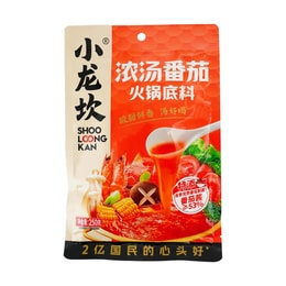 小龙坎 番茄火锅底料 250g【酸香四溢 不辣优选】