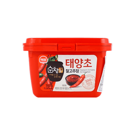 Korean Style Hot Pepper Paste -Taeyangcho Gochujang 500g 【For Bibimbap, Tteokbokki , Jjigae, Bulgogi ,BBQ