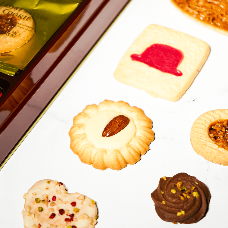 Red Holiday Assorted Cookie Gift Box - 12 Varieties, 45 Piece 8