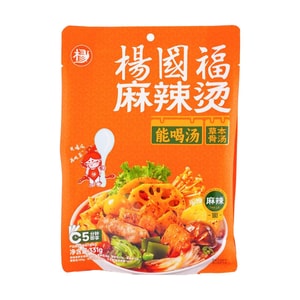杨国福 纯素麻辣烫加面款 速食宵夜 麻辣汤底 331g【麻辣过瘾】