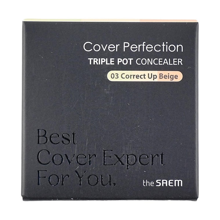 Cover Perfection Triple Pot Concealer  #03 Correct Up Beige 9