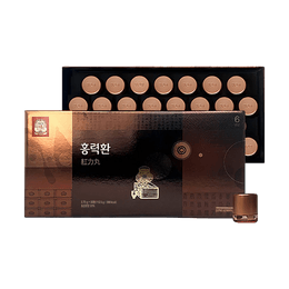 韓國JUNGKWANJANG正官莊 紅力丸 33%紅參粉 6年根紅參 強效丸 3.75g x 30 粒 每日一丸