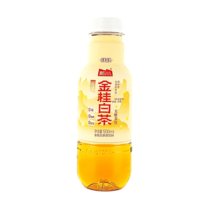 Osmanthus White Tea,Sugar Free,16.9 fl oz【0 Sugar 0 Fat 0 Calories】