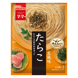 【日本直邮】 日本 日清制粉 鳕鱼子生风味意面酱 48.8g