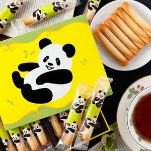 Panda Cigar Egg Roll Cookies 16 Pieces