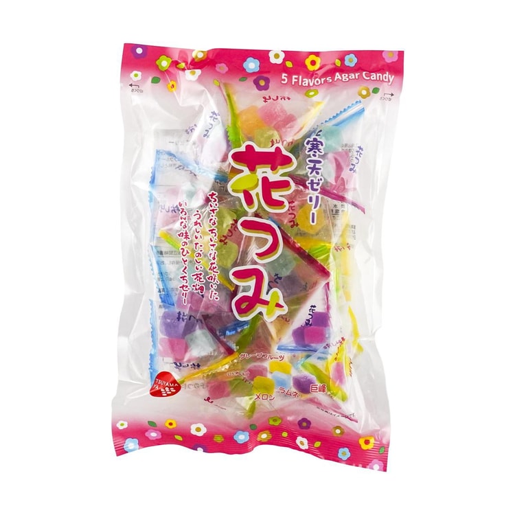 TSUYAMAYA Hanatsumi Jelly Gummy Candy 6.53 oz - Yami.com
