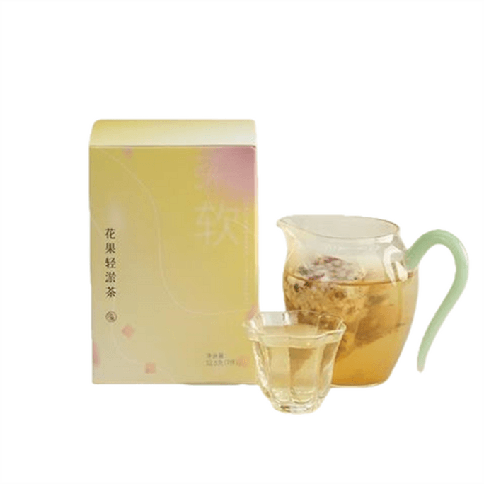 【中国直送】有月果実花茶 出血緩和 ウコン 桃 バラ 甘酸っぱいフルーツティー 52.5g/箱【快適な体づくり】