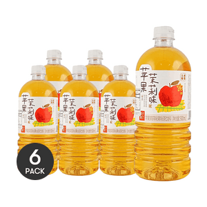 果實熟了 蘋果茉莉花茶口味無糖果茶 900ml *6【6份超值裝】【0糖0脂0卡】