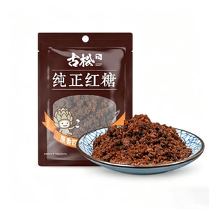 Pure Red Sugar Bagged Authentic Cane Sugar for Eating, Baking, and Drinks, Traditional Brown Sugar for Menstrual Periods, 300g per Bag