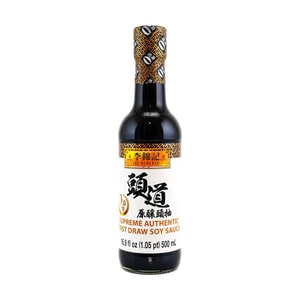 Supreme Authentic First Draw Soy Sauce, 16.9 fl oz