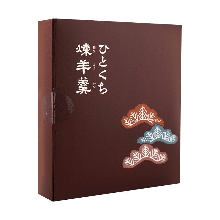 요칸 아즈키 팥 젤리 135g 혼합 맛 팥+오구라 흰 팥+갈색 설탕+녹차+구운 녹차 10