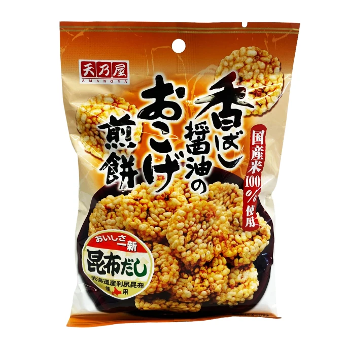 【日本直邮】天乃屋 AMANOYA 日式昆布味米饼 40g