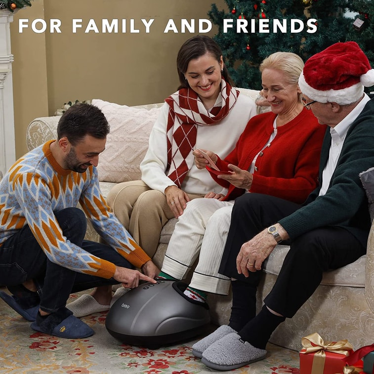 倍輕鬆 足療按摩器 腳部按摩機 加熱舒緩 足底筋膜炎 節日禮物 美國直郵【品牌】 5